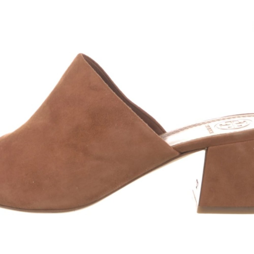 Tory Burch Suede Slides Size 8